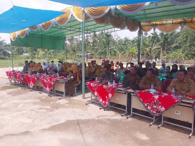 Serma Sugianto Hadiri Tasyakuran dan Pelepasan Siswa SDN 004 Pelangiran