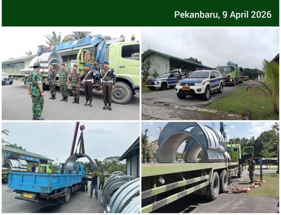 **SERMAT JEMBATAN ARMCO KE KODIM JAJARAN KODAM XIX/TT**