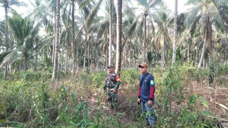 Sertu Dodi Eka Putra Perketat Patroli Tapal Batas Pelangiran, Pastikan Nihil Api Wilayah Tetap Aman