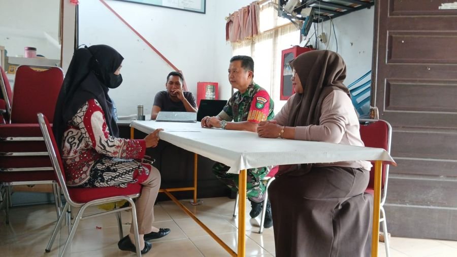 Sertu Hazirman Ikuti Rapat Persiapan Kunjungan Siswa Seskoad LXVIII KKL Wilhan di Pekanbaru