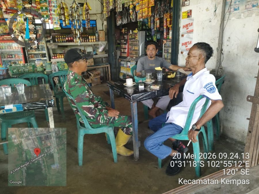 Sertu Ichlas Manalu Ajak Warga Jaga Kondusivitas Desa