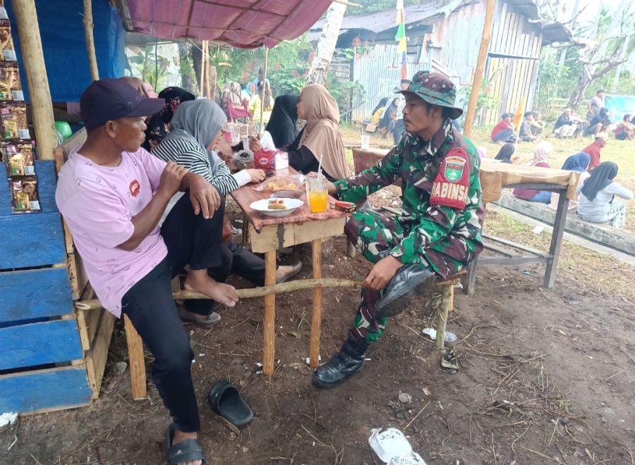Sertu Ino Purnomo Intensifkan Komsos, Pererat Hubungan dengan Warga