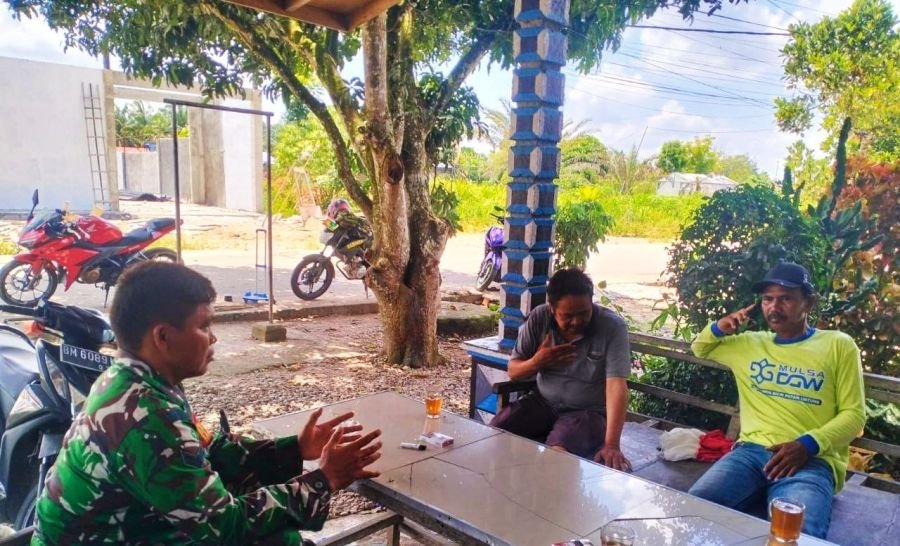 Sertu J. Purba Tingkatkan Kegiatan Komsos