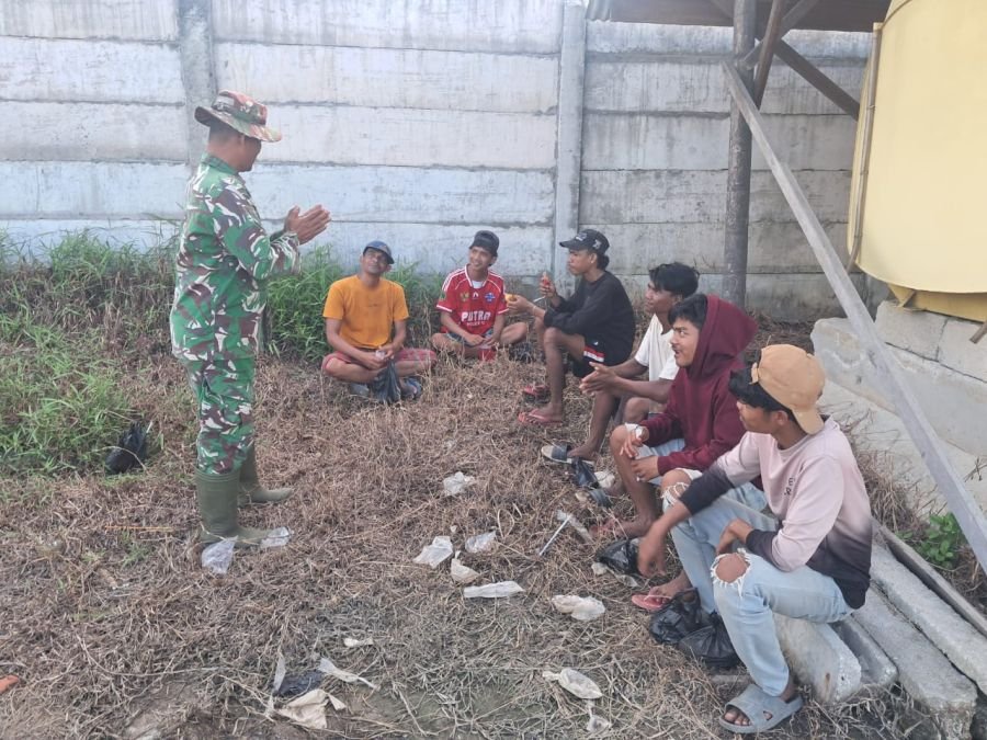 Sertu Jainuri Turun Langsung Serap Aspirasi Warga Sungai Cingam