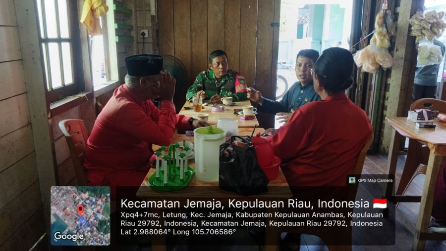 Sertu Olih Solih Perkuat Sinergi dengan UPT Balai Benih Terpadu dan Korwil Perikanan Jemaja Timur