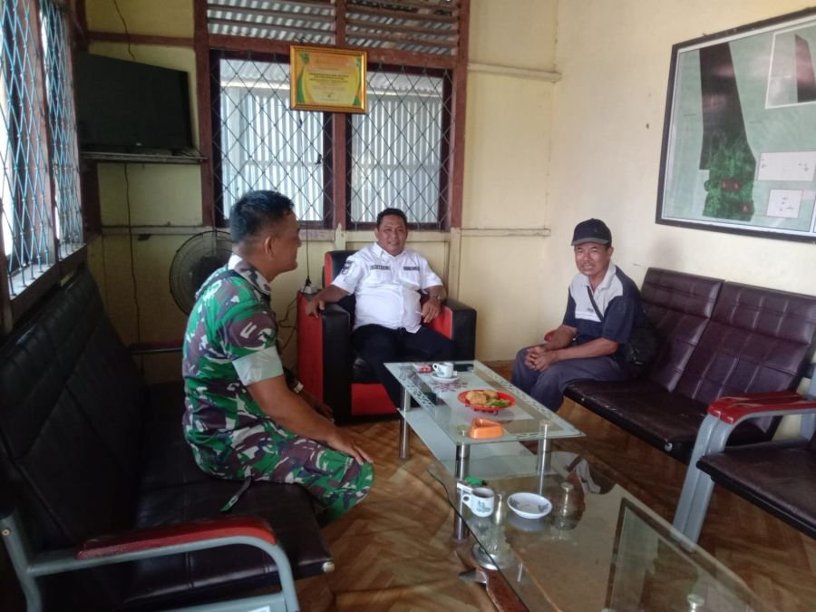 Sertu Pardamaean Aktif Komsos, Koordinasi Desa Makin Solid
