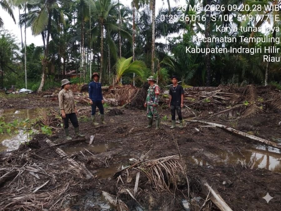 Sertu Pardamaean Perketat Patroli Karhutla di Tapal Batas