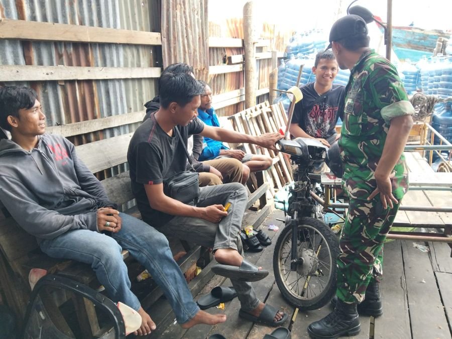 Sertu Pardin Bergerak Untuk Membangun Jaringan Sosial