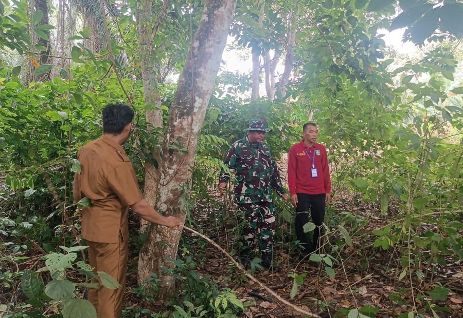 Sertu Wahirman Bergerak Bersama MPA, Deteksi Dini Karhutla di Rupat