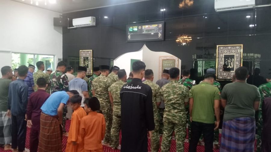 Sholat Jum'at Perkuat Keimanan dan Kebersamaan Prajurit Kodim 0315/Tanjungpinang