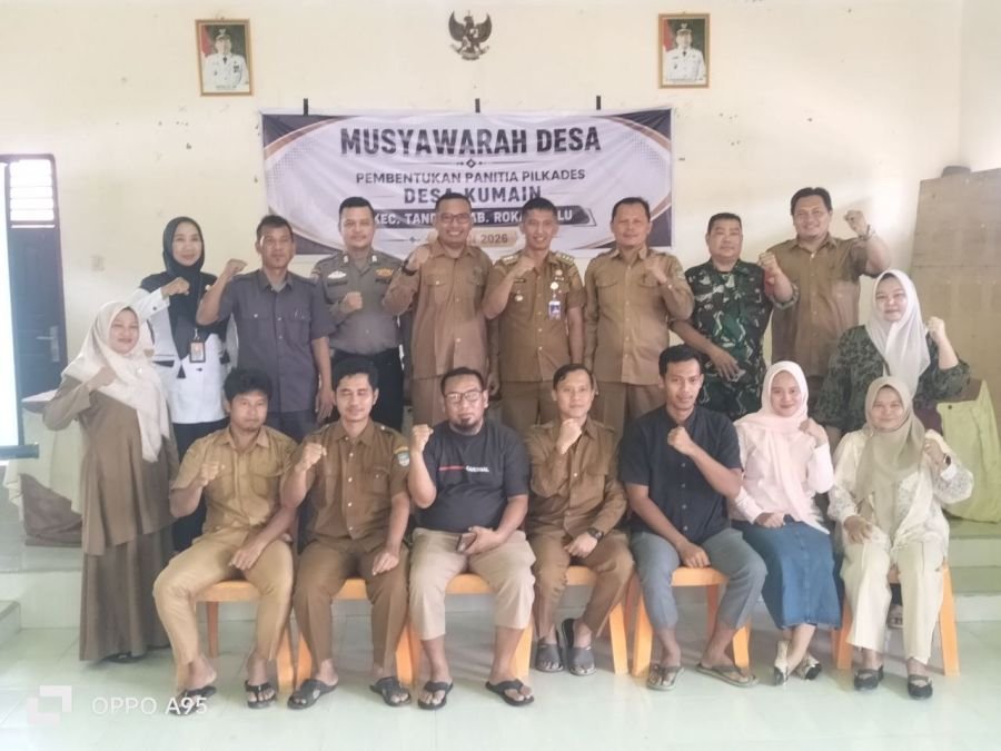 Siapkan Pilkades Serentak 2026, Desa Kumain Gelar Musdes Pembentukan Panitia