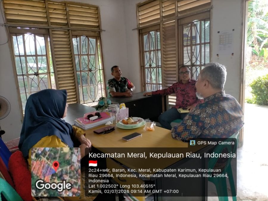 Silaturahmi Babinsa Perkokoh Sinergi Pelayanan Masyarakat Baran Timur