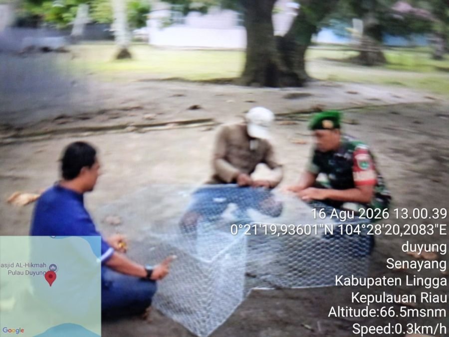 Silaturahmi dan Bantuan Langsung kepada Warga Nelayan dalam Pembuatan Alat Tangkap Ikan