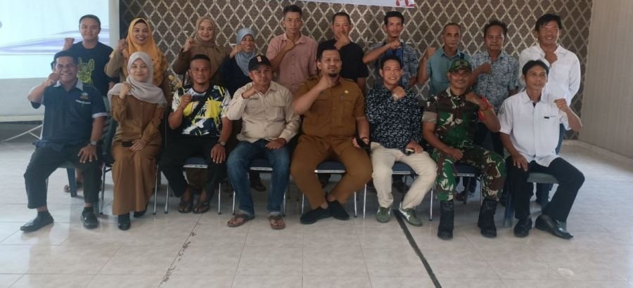 Silaturahmi dan Koordinasi Babinsa Bersama Lurah, Ketua RT, dan Ketua RW.