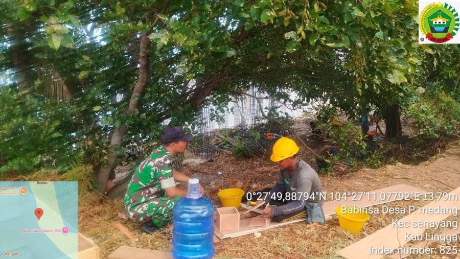 Silaturahmi dan Pemantauan Proyek Pembangunan Kampung Nelayan