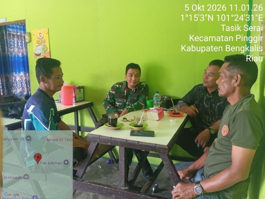 SILATURAHMI DAN SOSIALISASI PANCASILA, PELDA SUPRAPTO PERKUAT KEBERSAMAAN DI TASIK SERAI BARAT