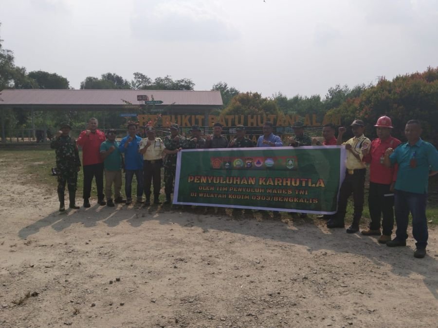 Sinergi, Kolaborasi dan Kesiapan APK, Pesan Tim Mabes TNI dalam Sosialisasi Karhutla