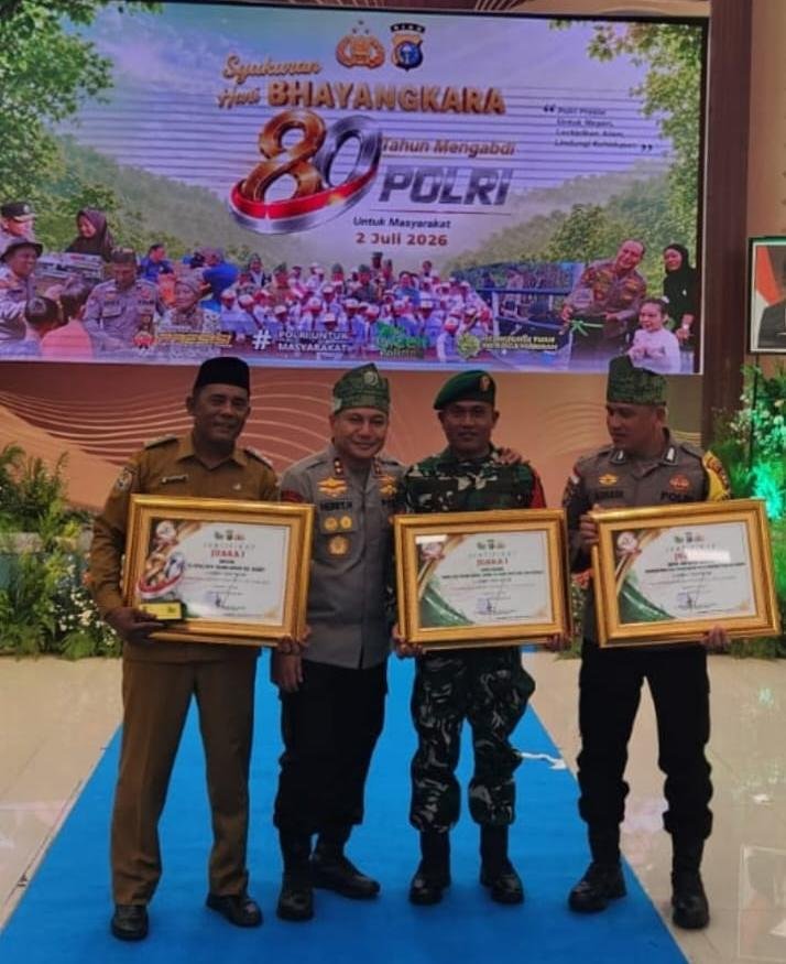 Sinergi Luar Biasa, Tiga Pilar Tanjung Medang Sukses Raih Juara Lomba Tingkat Polda Riau