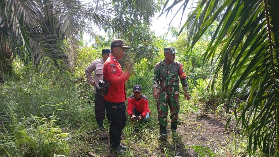 Sinergi Tanpa Batas, Koramil 01/Siak Gelar Patroli Gabungan Cegah Karhutla di Dayun