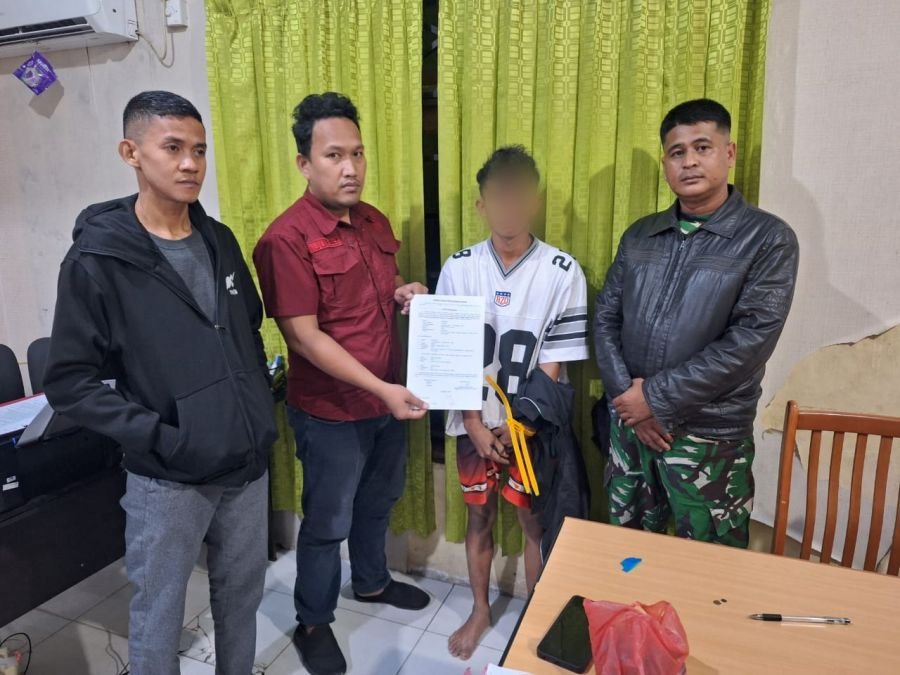Sinergi Unit Intel Kodim 0315/TPI dan Kepolisian Berhasil Ungkap Kasus Pencurian Kabel Instalasi KDK