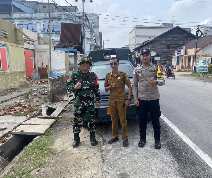 Sinergitas TNI–Polri di Kundur dan Pemerintah Daerah Perkuat Koordinasi Di Lapangan