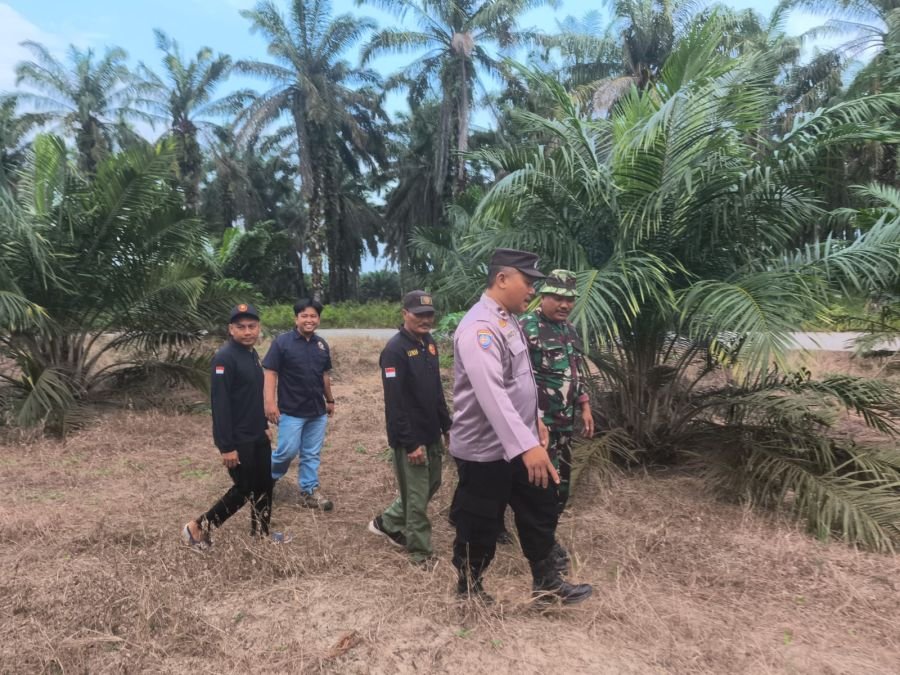 Situasi Aman, Patroli Karhutla di Kampung Banjar Seminai Tidak Temukan Titik Api.