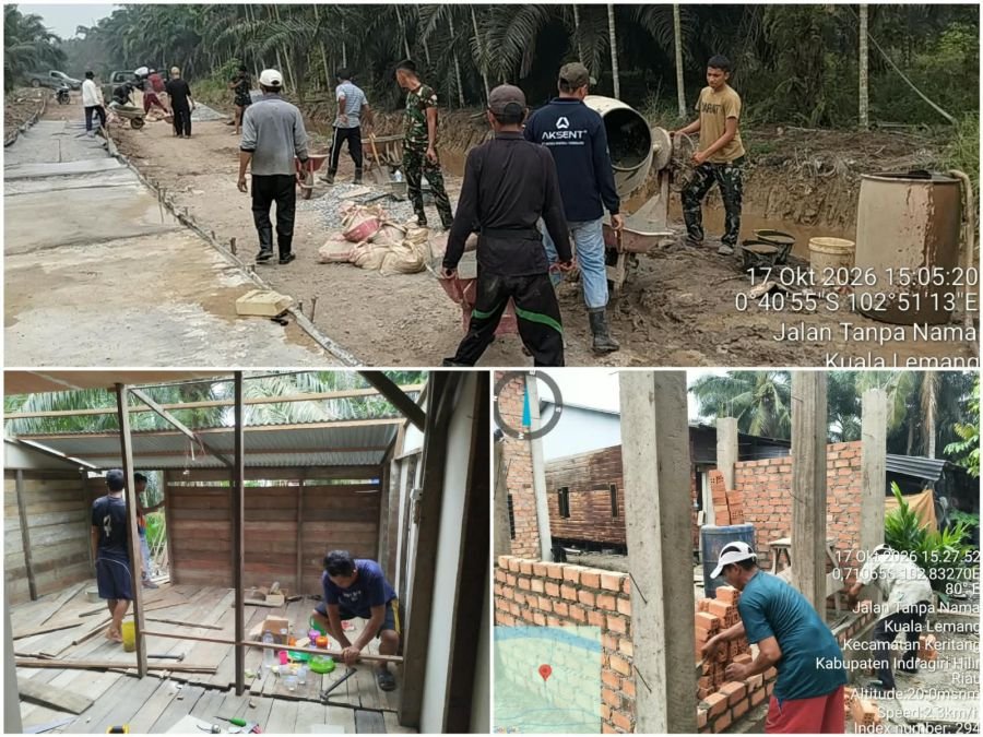 Situasi TMMD Ke-130 Di Kuala Lemang: Aman Terkendali, Progres Fisik Dan Non Fisik Terus Dikebut