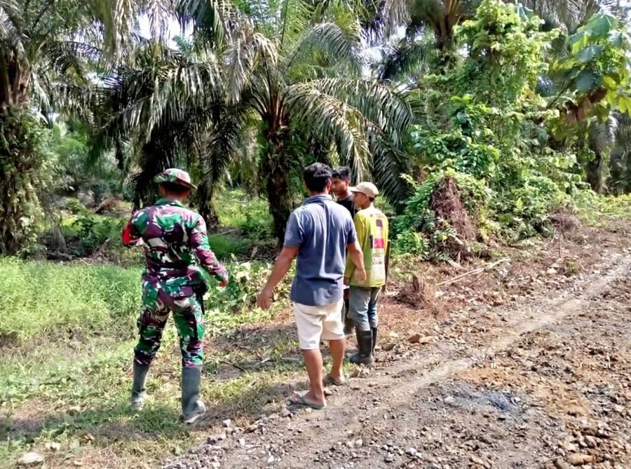 Sosialisasi Karhutla oleh Babinsa 09/KMG, Kesadaran Warga Desa Pasar Kembang Meningkat