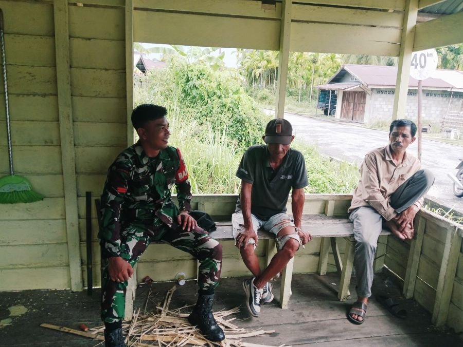Babinsa Merbau Turun, Bandar Narkoba Diperingatkan Keras