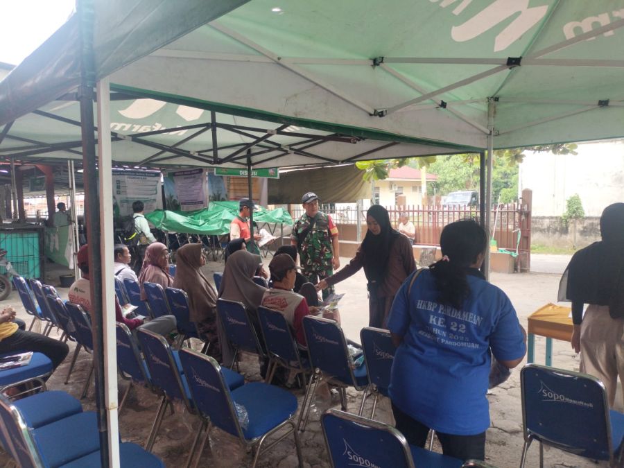 Sosialisasi Ketahanan Pangan dan Gizi, Babinsa Hadiri Acara di Kelurahan Titian Antui