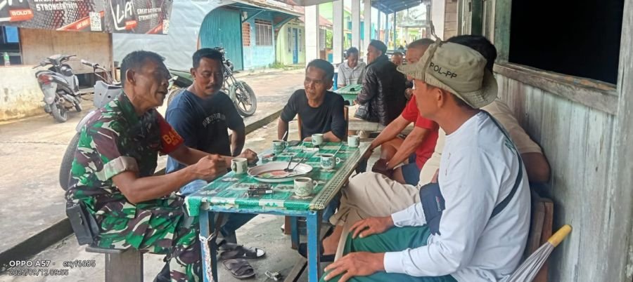 sosialisasi mengenai pencegahan Kebakaran Hutan dan Lahan