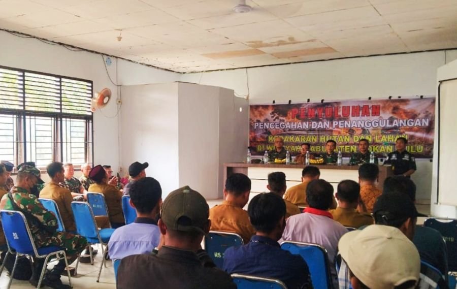 Sosialisasi Pencegahan Karhutla terus Ditingkatkan Tim Mabes TNI