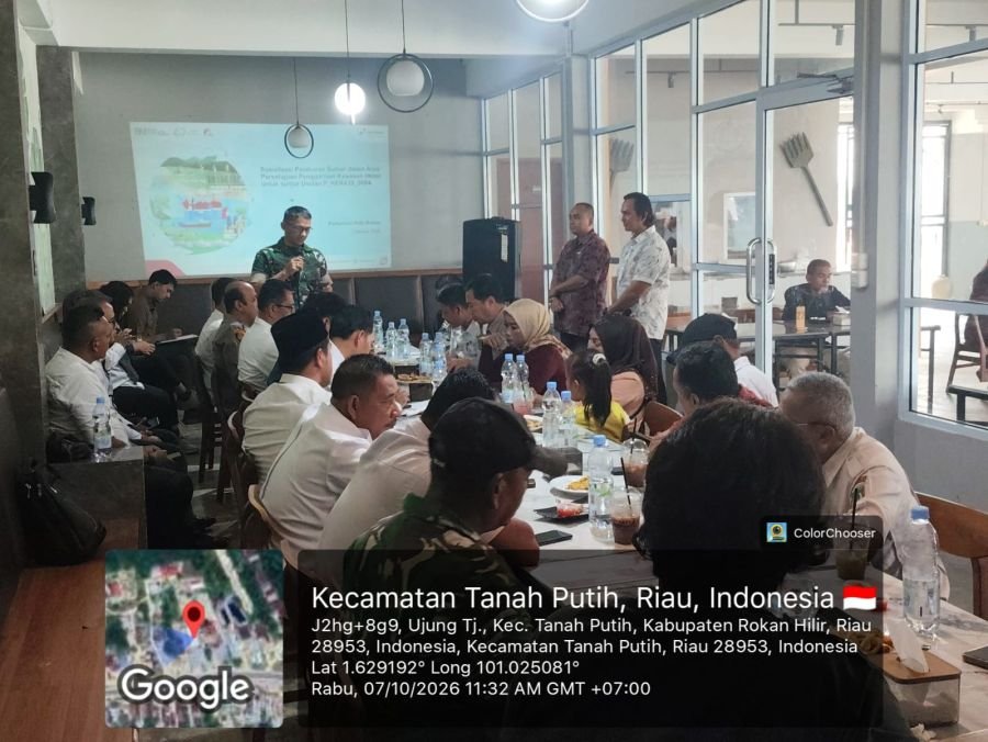 Sosialisasi Pengeboran Sumur dalam area Persetujuan Penggunaan Kawasan Hutan untuk sumur