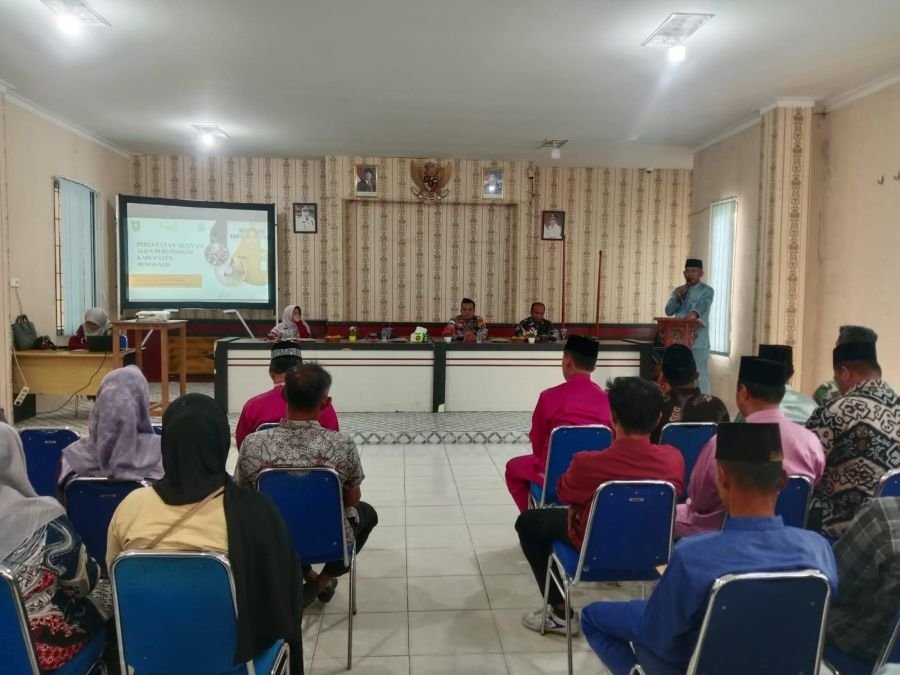 Sosialisasi Percepatan Aktivasi Agen Perlinsos di Kelurahan Batu Panjang, Kecamatan Rupat.
