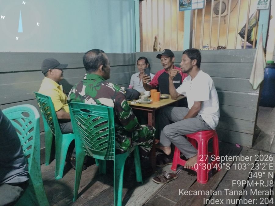 Sosialisasi Rekrutmen TNI Gratis, Babinsa Tanah Merah: Siapkan Berkas Dari Sekarang