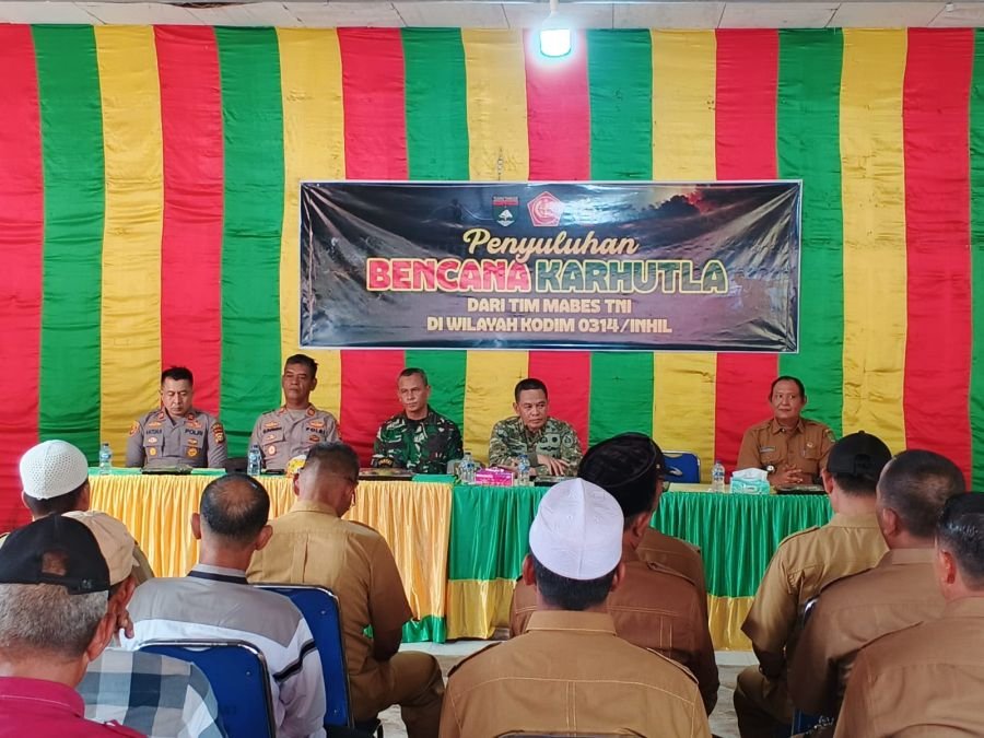 Sosialisasikan Bahaya Karhutla di Kuindra, Tim Mabes TNI Tegaskan Pentingnya Pencegahan Dini