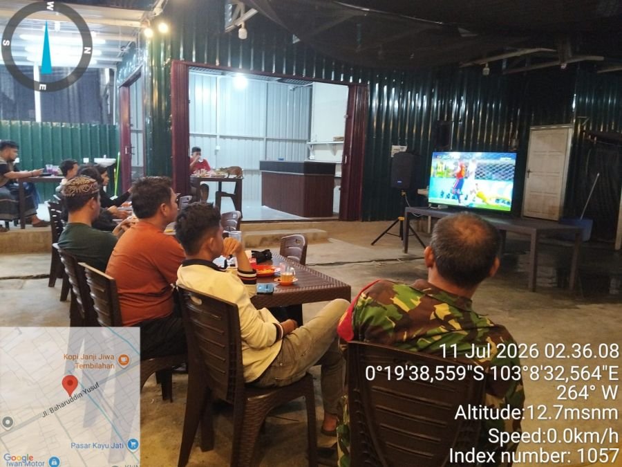SUASANA AKRAB DI NOBAR PIALA DUNIA 2026, KORAMIL 08/MDHHADIR DI TENGAH MASYARAKAT