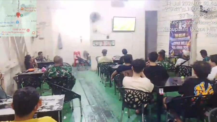 SUASANA AKRAB DI NOBAR PIALA DUNIA 2026, KORAMIL 01/BANGKO HADIR DI TENGAH MASYARAKAT