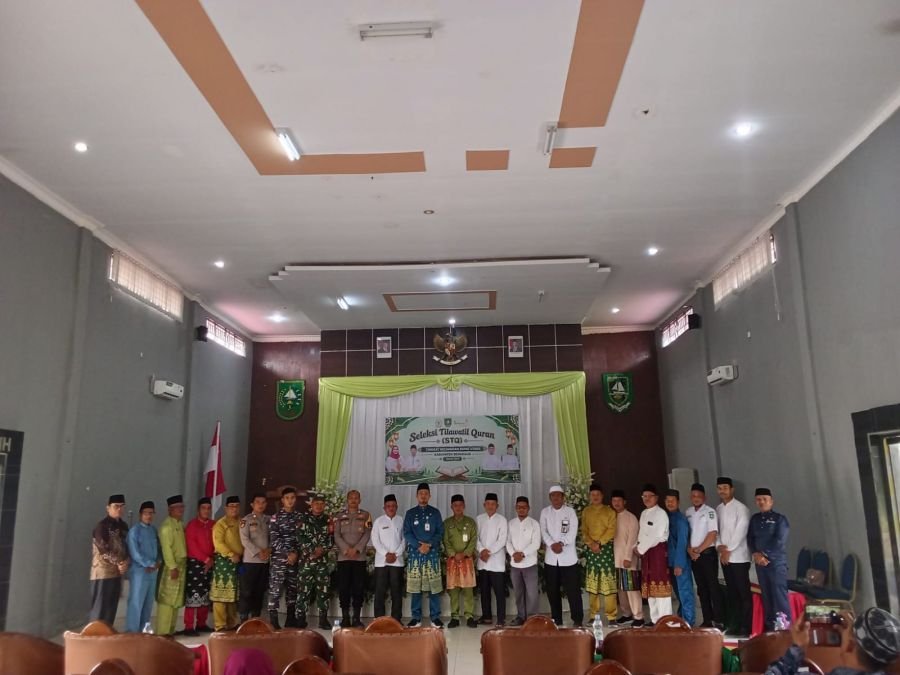 Sukseskan Syiar Islam, Babinsa Koramil 04/Rupat Hadiri Pembukaan STQ Tingkat Kecamatan Rupat Utara