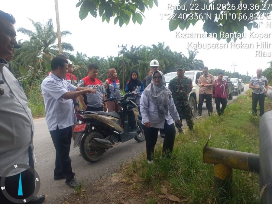 Survey pipa PHR di kec. rantau kopar, kab. rohil