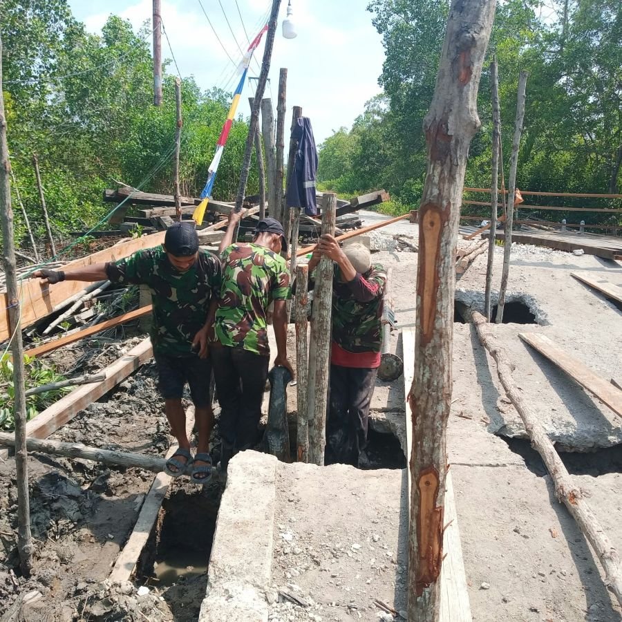 Tahap Demi Tahap, Jembatan Garuda Semukut Terus Dibangun