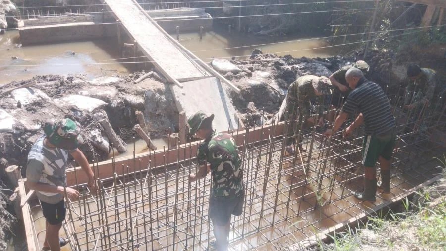Tahap Kritis Dimulai, Dua Tiang Pilon Jembatan Garuda Dicor