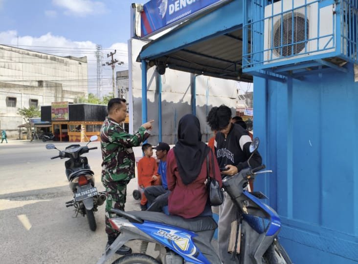 Tanamkan Jiwa Kebangsaan, Serka Junaidi Sosialisasikan Nilai Luhur Pancasila di Kel. Gajah Sakti