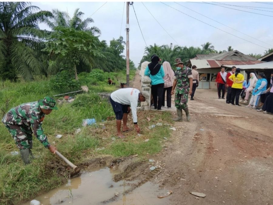 Tanggap Cepat Kasus DBD, Forkopimcam Pekaitan Gelar Goro dan Sidak Warga di Pedamaran