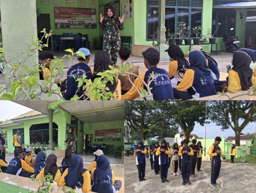 Tatap Lomba Provinsi, Kapten Cba(K) Karnilawati Beri Motivasi Siswa SMK Negeri 1 Bangko Saat Latihan