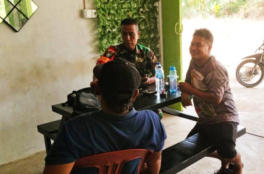 Temui Warga, Serka Basridul Tingkakan Komsos