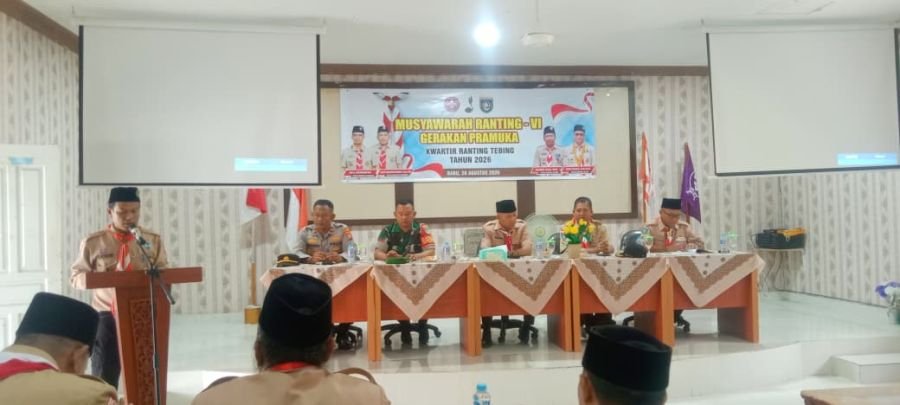Tiga Kandidat Muncul, Musyawarah Pramuka Tebing Siapkan Kepengurusan Periode 2026-2029