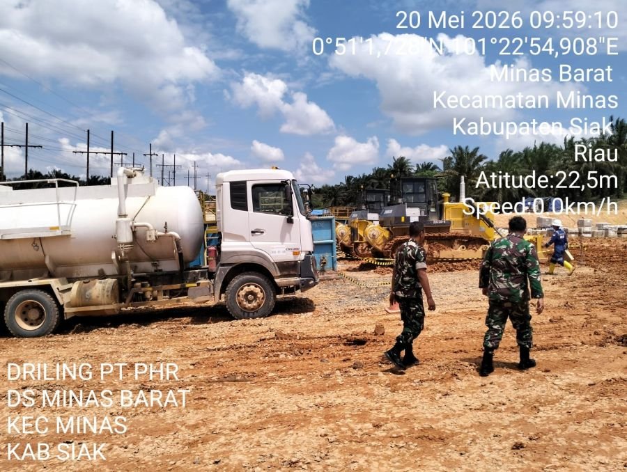 Tiga Lokasi Drilling Minas Dipatroli, Aktivitas Migas Berjalan Aman