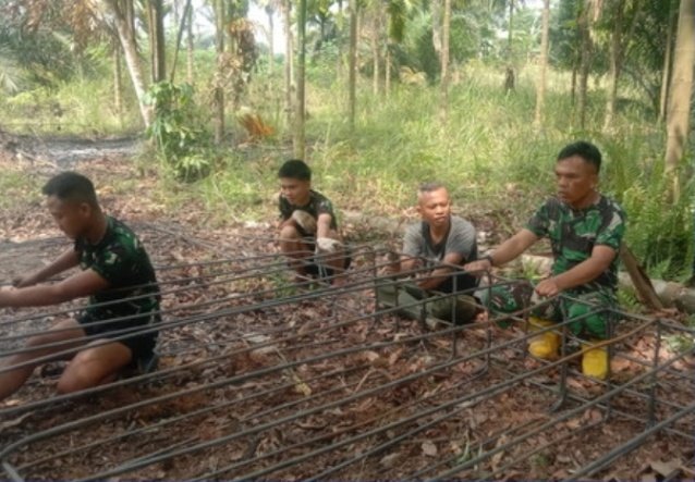 Tiga Tahapan Dikebut: Rangka Besi, Tanggul Penahan Air dan Pembersihan Lahan Jembatan Garuda