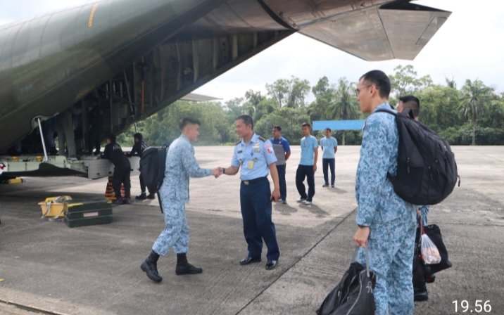 Tim Advance RSAF Tiba di Lanud Roesmin Nurjadin Jelang Latma Elang Indopura 2025